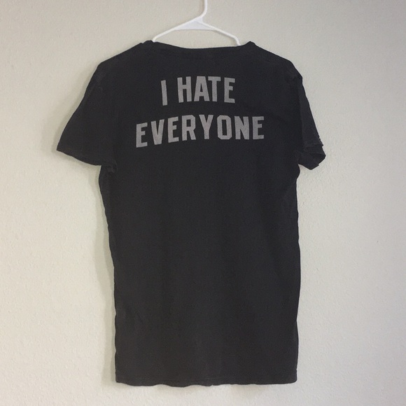 Brandy Melville Tops - Brandy Melville “I Hate Everyone” Graphic Tee